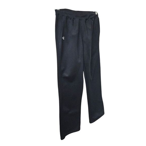 UNDER ARMOUR Black Loose Fit Drawstring Workout Pants Size M - Picture 6 of 14